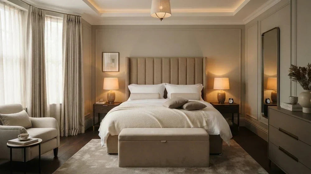Want Your Bedroom to Feel Like a Luxury Hotel? Start With Your Bed