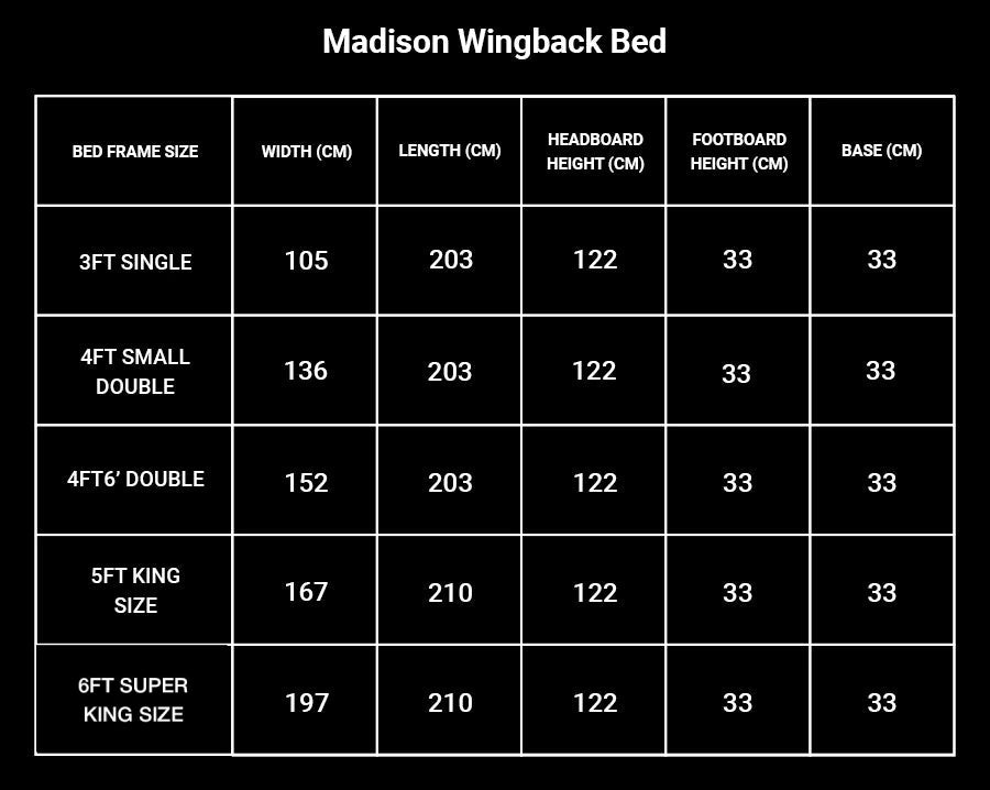 Madison Wingback Bed 4