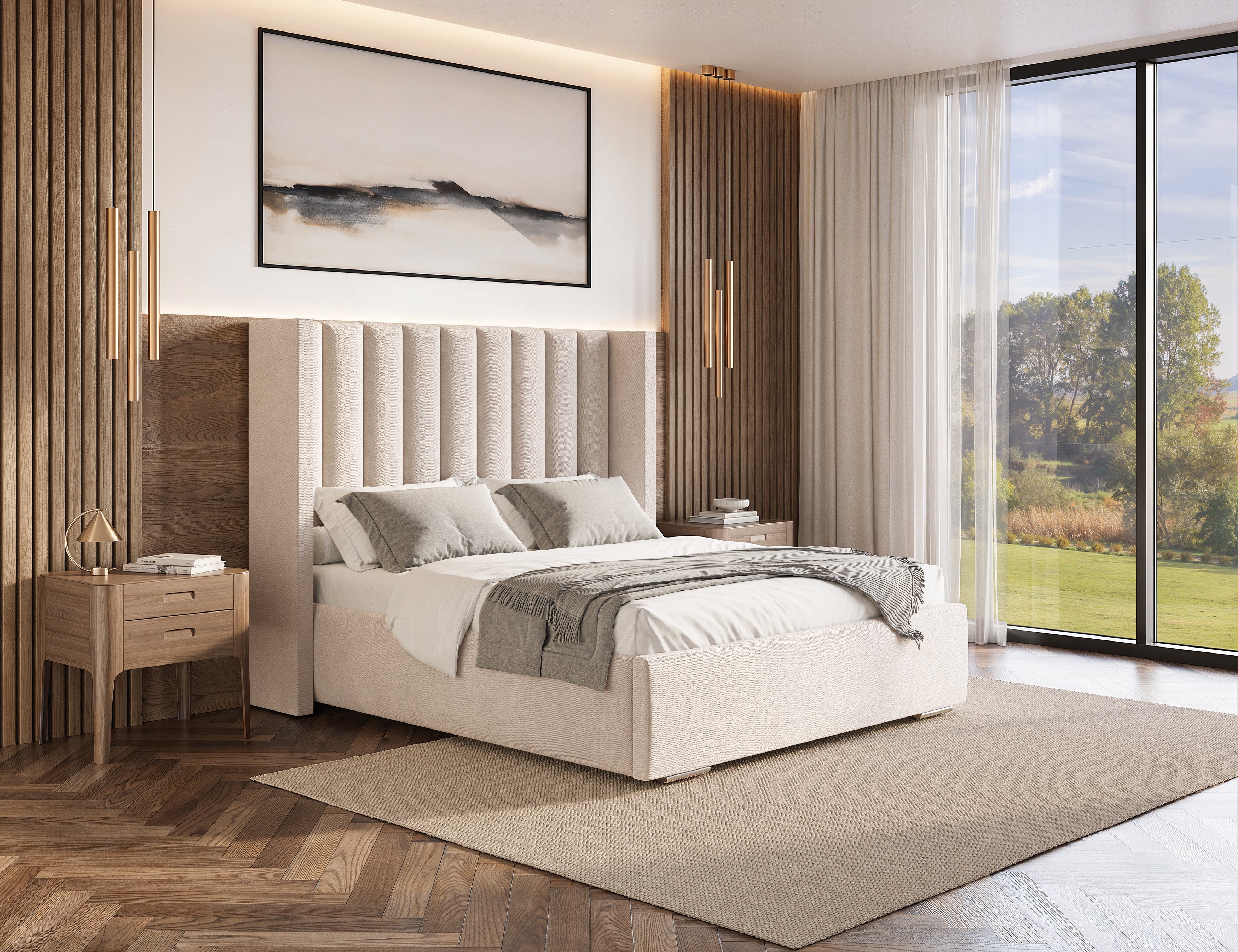 Madison Wingback Bed