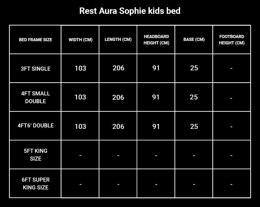 Rest Aura Sophie kids bed