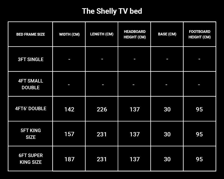 The Shelly TV bed