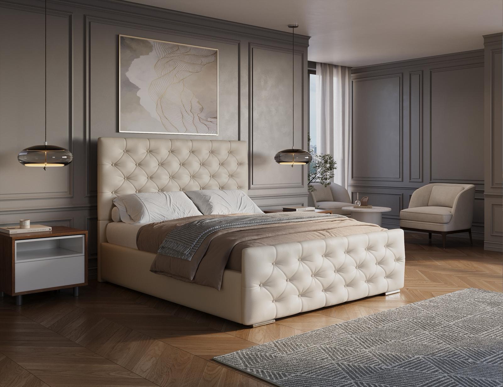 The Dover Upholstered Bed Frame