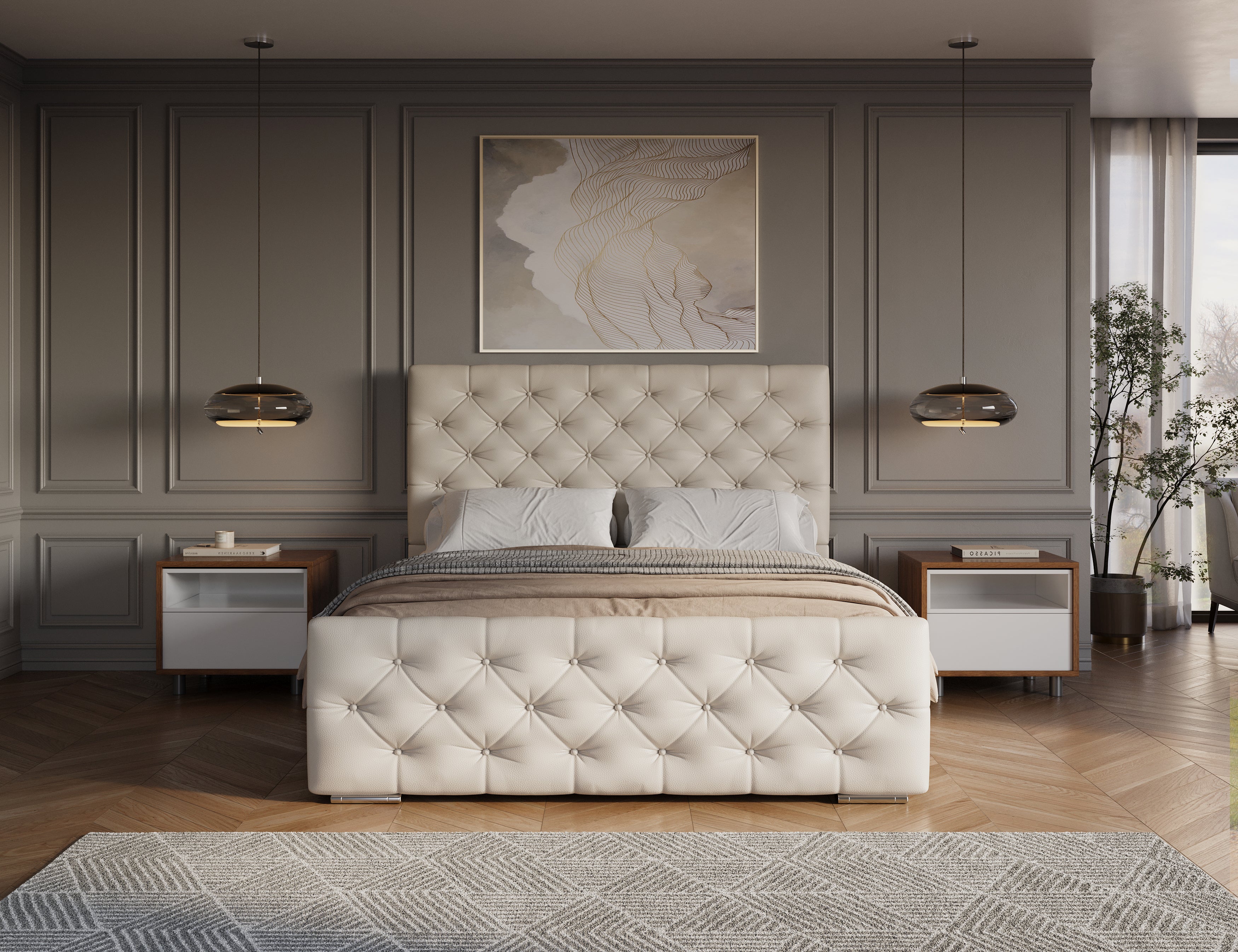 The Dover Upholstered Bed Frame 3