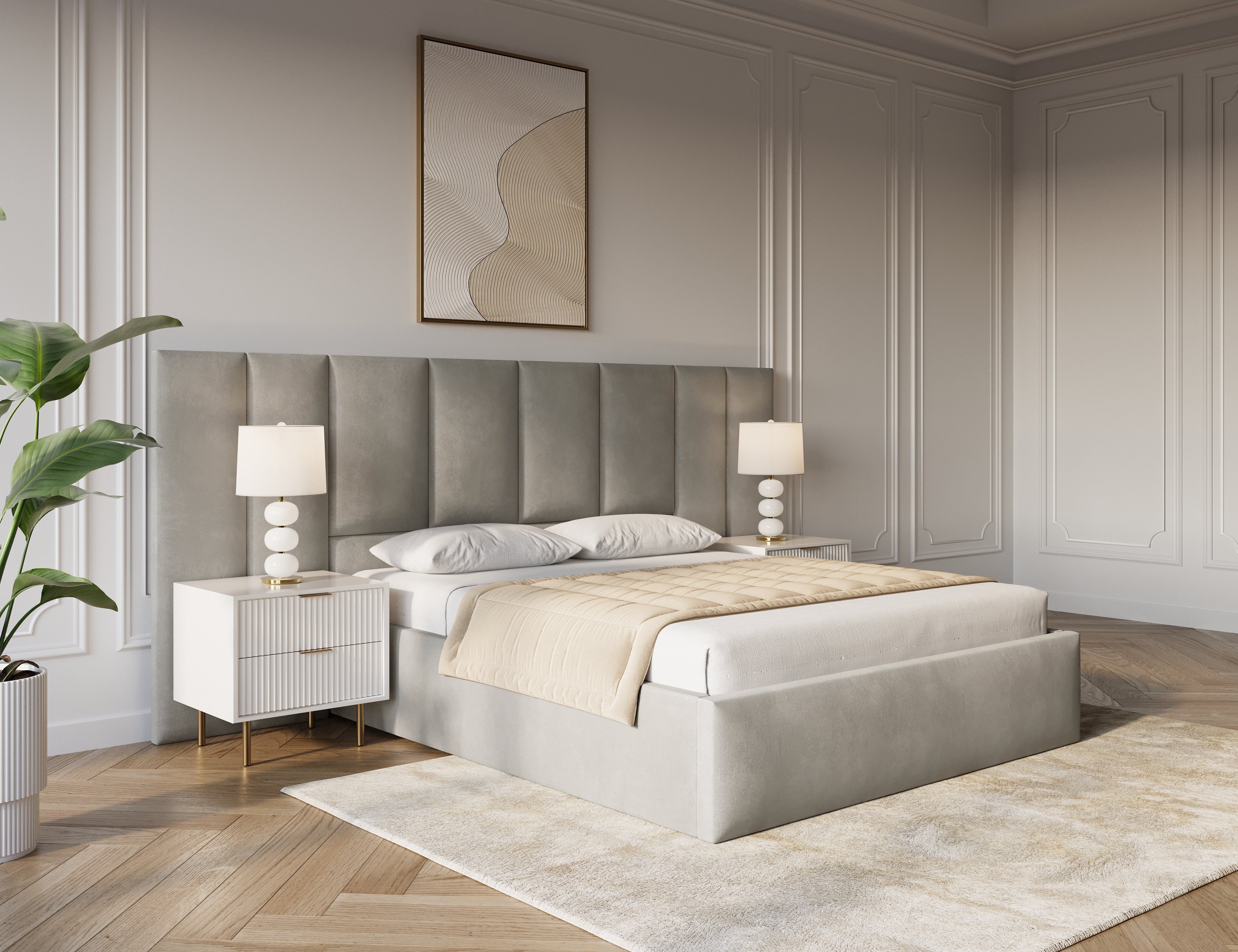 The Hotel Style Luxury Empire Bed