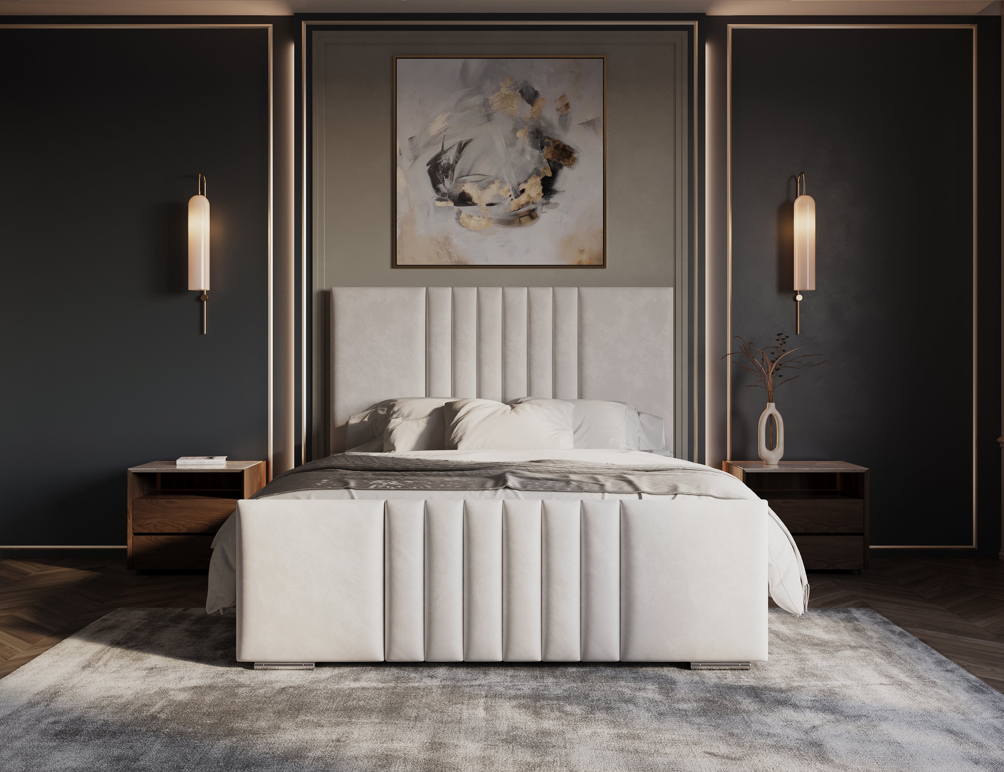The Osaka Luxe Linear Bed Frame 3